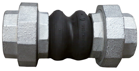 Alva Gummikompensator R 1/2" rot/EPDM GG verz. IG BSP PN16 -10C bis +100C - ARTGKIG15RO