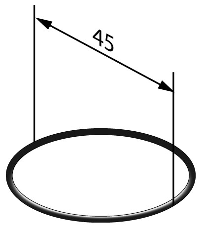 Alva Varia Sifon-Kappendichtung per Stück, für AQARVAWTSOV - AQARVAE1.2