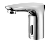 Alva Waschtisch-Armatur, Elektronisch, HD-K - Hochdruck Kaltwasser / vorgemischtes Wasser, Infrarot, Batteriefach 6 V, Schutzklasse IP 65, G 3/8 IG, chrom - AQARFOWTKB1