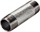 Alva Rohrdoppelnippel Fig. 530 1"x100mm schwarz - S530.1.100