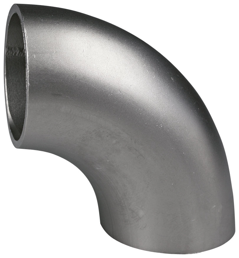 ALVA Edelstahlrohrbogen geschw. DIN 2605 V1.0 EN10253/4 316Ti, 3D/90 Gr. 42,4x2,0mm