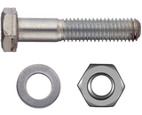 Alva Schraubenset DIN931 A2 M24x90mm 4xSchrauben, 4xMutter, 8xBeilagscheibe - ARTA2M2490S