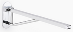 Alva Varia Klappgriff 1-armig 75cm mit Sttze, bis 130kg, Chrom - AQBFVAKG1.75C