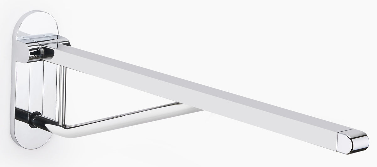 Alva Varia Klappgriff 1-armig 75cm mit Stütze, bis 130kg, Chrom - AQBFVAKG1.75C