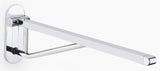 Alva Varia Klappgriff 1-armig 75cm mit Stütze, bis 130kg, Chrom - AQBFVAKG1.75C