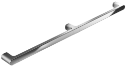 ALVA Varia Wandhandlauf m. T-Winkel 105cm, bis 130kg, Aluminium Chrom