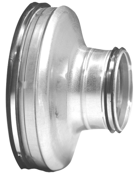 ALVA Reduktion verz.Blech DN100/80 mit Lippendichtungen