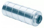 ALVA Rohrschalldämpfer DN 125 Länge 900mm Daemmstaerke 100mm