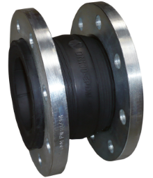 ALVA Gummikompensator DN80 /EPDM verz. Flanschen PN16 - ARTGK80RO