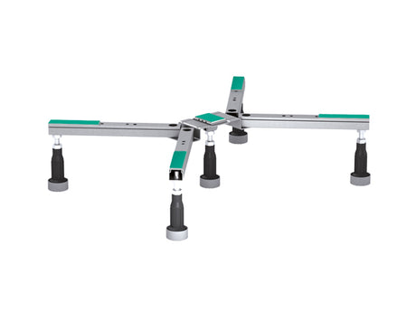 ALVA Era Brausetassenfußgestell für BT 80x75 bis 90x90cm, VB: 13-18,5 cm