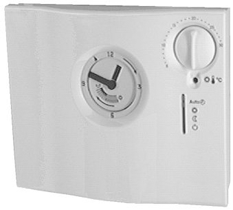 Alva Raumthermostat Analog mit Tag/Nacht Schaltuhr - ALRTA