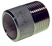 ALVA Anschweisnippel Fig.533/308 Wst.1.4571 1/2" AG, aus Rohr gefertigt - 533E5-15