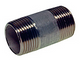 Alva Rohrdoppelnippel Fig.530/310 Wst.316 1/2" AG x 200mm, aus Rohr gefertigt - 530E15200