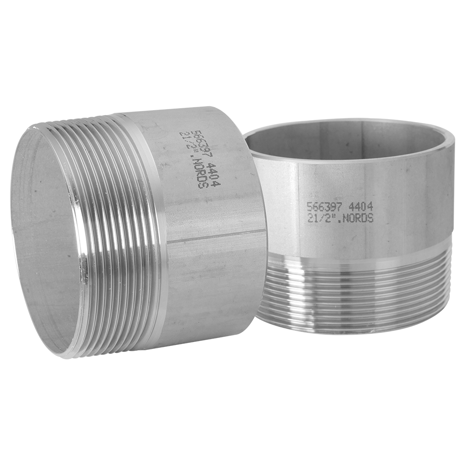NORDS Nords SchweissnippelR-208   1" 40mm Wkst.1.4404 / 316L(1.4436)  – 11-0208-06
