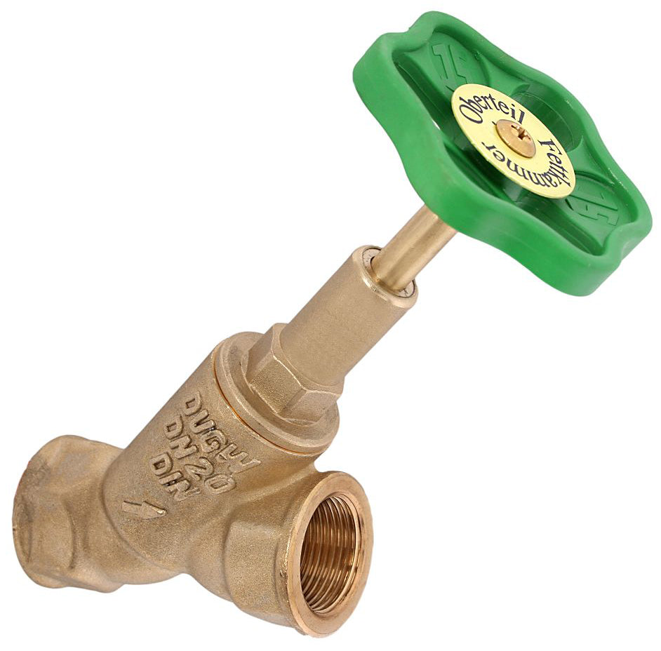 Alva Freistromventil mit Muffenanschluss, ohne Entleerung, mit steigender Spindel, DN32, Innengewinde 1 1/4", DVGW geprüft 0015053200001 - ACSSV5/4