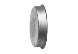ALVA Enddeckel aus verz.Blech f.Rohr DN80 - ALEP0080