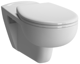 Alva Idea Wand-WC Tiefspler Barrieref., Ausl. 70cm, splrandlos,Weiá - AQBFIDWWCTS