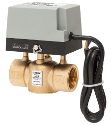 Alva 2-Wege Zonenventil 1/2" Kvs 3.2, 230VAC, mit Federrcklauf - ALZV2.1/2