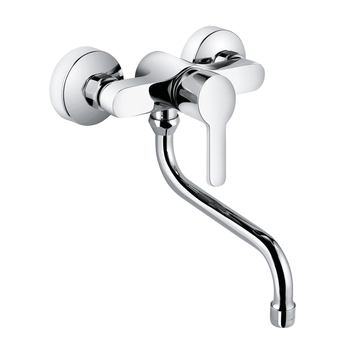 KLUDI Kludi Logo Neo Spültisch-Wandmischer chrom  – 379240575