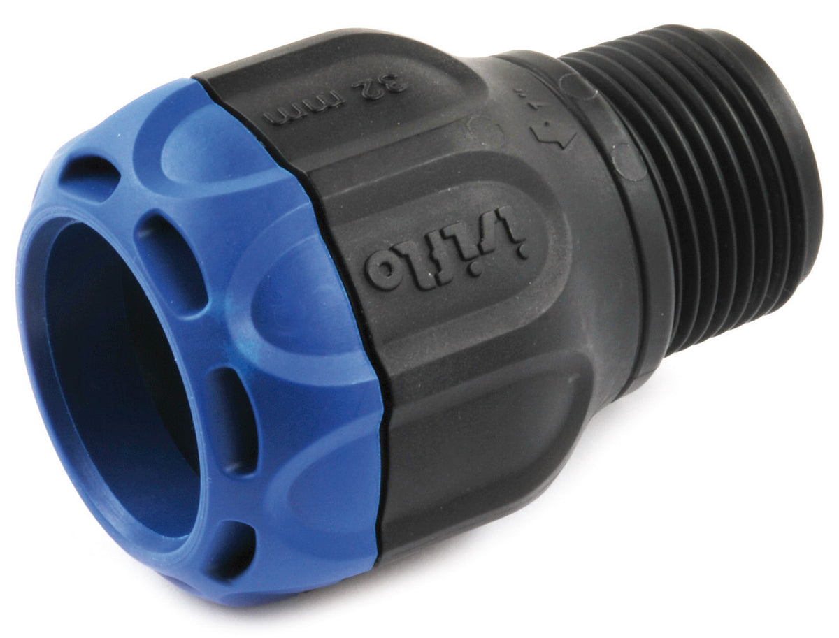 ISIFLO Steckverb.mit AG 710/25 x 3/4" Nr. 7102525  – 7102525
