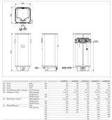 Alva Una E-Speicher 150 Liter 230V, 3kW - AQESP150