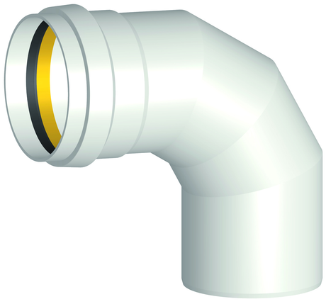 POLOPLAST PP-Polo-Eco-Plus Premium Bogen DN250/da250/87.5 Gr.f.SN8 u.SN12weiss  – 06345