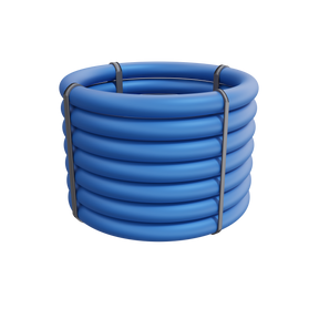 GERODUR Gerodur PE100RC TW Rohr blau 50x4.6 (100m) RCProtect SDR11 PN16   – 28642