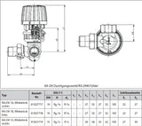 DANFOSS Danfoss Dynamic Valve RA-DV 15 pressure independent, R 1/2, right-hand connection, nickel-plated – 013G7719