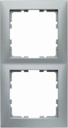 BERKER S.1 Rahmen 2fach alu matt   – 10129939