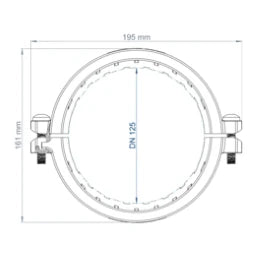 POLOPLAST PO Anti-Dislodgement Connection POLO-KAL NG DN 125 – 01756