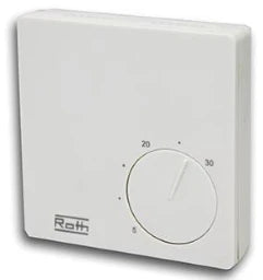 ROTH WERKE Roth Basicline H/C Room Thermostat 230 Volt – 1135007406