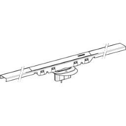 GEBERIT GE CleanLine50, 30-130cm Edelstahl geb.  – 154.447.KS.2