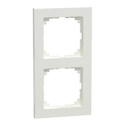 MERTEN M-Pure-Rahmen, 2fach, polarweiß, M-Pure  – MEG4020-3619