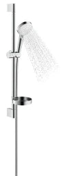 HANSGROHE HG Crometta Vario/Unica Brausenset 650mm weiß/chrom mit Cassetta  – 26553400