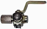 KLINGER Klinger Manometerhahn 1/2" IG Kontrollanschl.3/4" Ms. vern.  – 09MABA04
