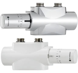 HEIMEIER Heimeier Multilux 4 - Set Halo Zweirohr- und Einrohr, weiß RAL 9016   – 9690-42.800