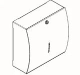 KWC AUSTRIA KWC Stratos Papierhandtuchspender 300x305x134mm, CNS, seidenmatt  – 3600008935