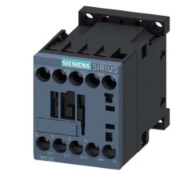 SIEMENS Contactor, AC-3e, 12 A/5.5 kW/400V, 3-pole, AC 230V, 50/60Hz, 1 NO, screw terminal – 3RT20171AP01