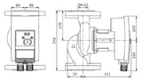 WILO Wilo Nassläufer-Hocheffizienzpumpe Yonos MAXO plus 65/0,5-12 PN6/10,650W   – 2120615