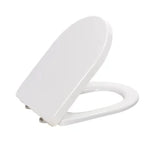 MKW Dario Basic Toilet Seat with Lid, White, with Vario Hinge – AC27-0201