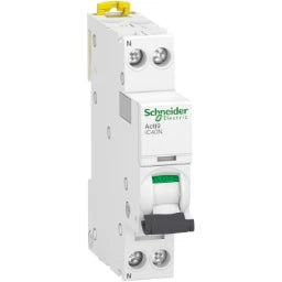 SCHNEIDER ELECTRIC Acti9 iC40N - Miniature Circuit Breaker - 1P+N - 13A - C Curve - 6kA/10kA – A9P54613