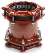 FISCHER GEORG Multi Joint Pipe coupling-screw A2 powder-coated Fig. 3007 DN100 for OD 104-132 – 709305616