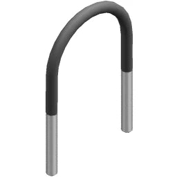MEFA Rundstahlbügel, 33,7 mm M8 Gesamthöhe 95 mm  – 050703501