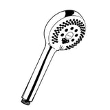 KLUDI Kludi Logo Hand Shower 3S DN15, chrome – 6830005-00