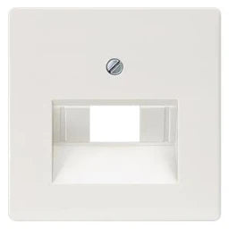 SIEMENS Central plate UAE sockets 1-gang and 2-gang DELTA i-system, titanium white – 5TG2545