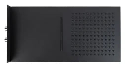 REGENWERK Regenwerk Passion Board Stainless steel finish with waterfall 2x1/2, black – BPPAARRB1S
