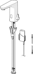 HANSA Hansa Hansaelectra Basin Mixer Bluetooth, 3 V, chrome – 9260 2219