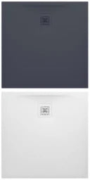 LAUFEN Laufen Passion Shower Tray made of Marbond 90 x 90 x 3 cm, Side Drain, white – BPPABTL90W