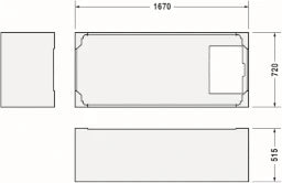 DURAVIT Duravit D-Code Bathtub Support Frame for 700100 – 790474000000000