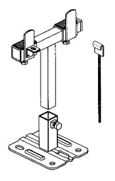 VOGEL&NOOT Vono VN-Standkonsole SK14 f.Fertigboeden (H00F1AF03A)  – Z1BS000F1401000